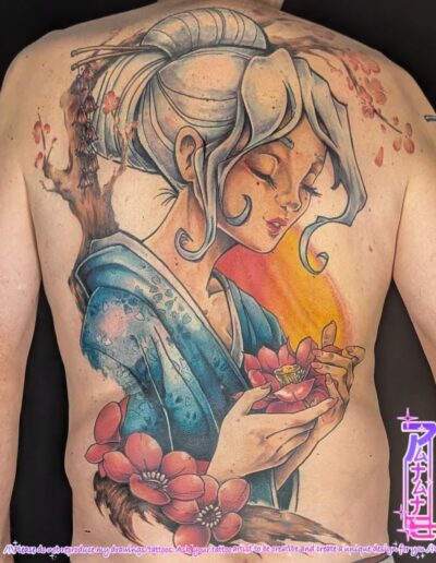 Tatouage Patate masquée, tatoueuse à Angoulême Chrysalide tattoo